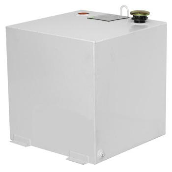 液体输送设备| JOBOX 485000 50加仑方形钢液体输送罐-白色